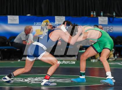 Thumbnail 3 in NYSPHSAA Wrestling Championships Consolation Rounds photogallery.