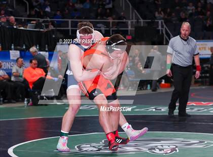 Thumbnail 3 in NYSPHSAA Wrestling Championships Consolation Rounds photogallery.