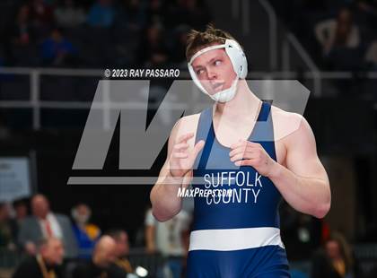 Thumbnail 1 in NYSPHSAA Wrestling Championships Consolation Rounds photogallery.
