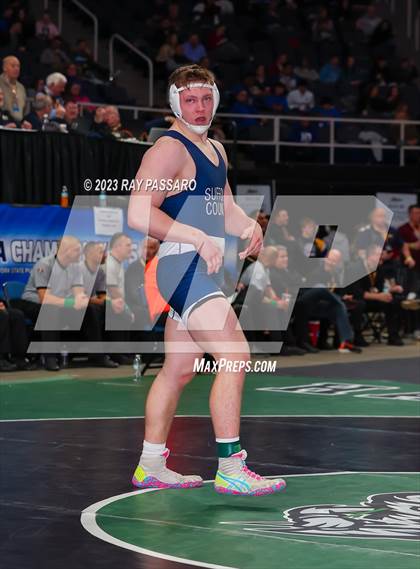 Thumbnail 3 in NYSPHSAA Wrestling Championships Consolation Rounds photogallery.