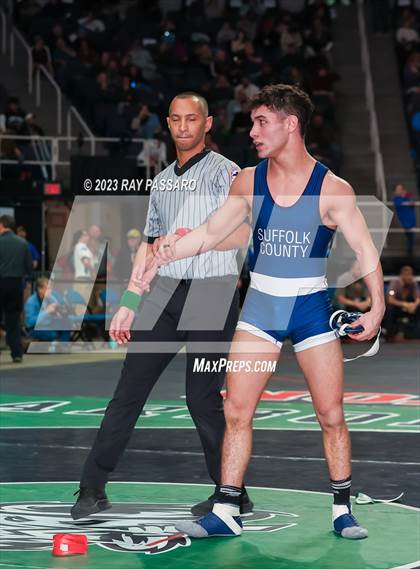 Thumbnail 2 in NYSPHSAA Wrestling Championships Consolation Rounds photogallery.