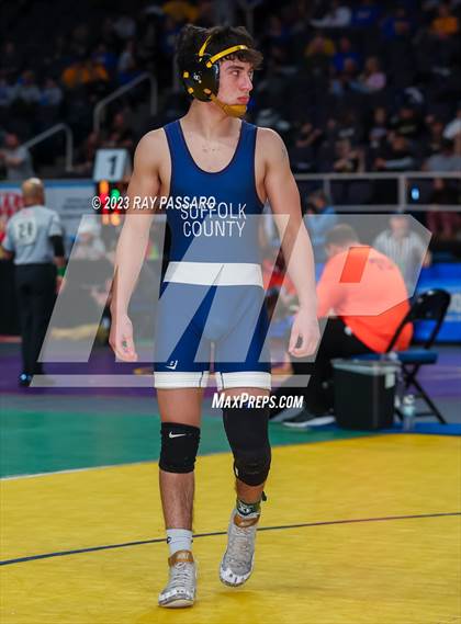 Thumbnail 1 in NYSPHSAA Wrestling Championships Consolation Rounds photogallery.