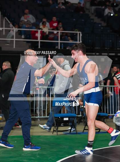 Thumbnail 3 in NYSPHSAA Wrestling Championships Consolation Rounds photogallery.