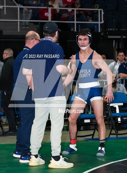 Thumbnail 3 in NYSPHSAA Wrestling Championships Consolation Rounds photogallery.