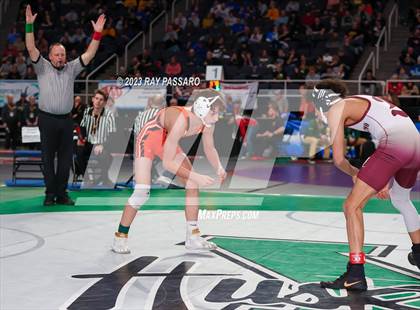 Thumbnail 1 in NYSPHSAA Wrestling Championships Consolation Rounds photogallery.