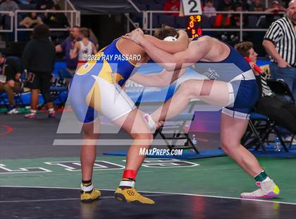 Thumbnail 2 in NYSPHSAA Wrestling Championships Consolation Rounds photogallery.
