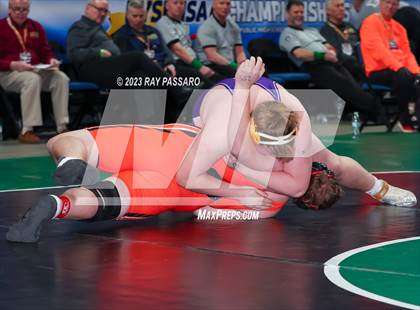 Thumbnail 3 in NYSPHSAA Wrestling Championships Consolation Rounds photogallery.