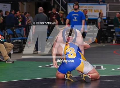 Thumbnail 2 in NYSPHSAA Wrestling Championships Consolation Rounds photogallery.