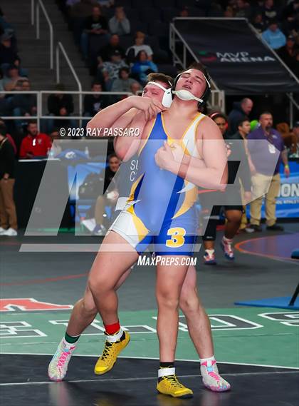 Thumbnail 3 in NYSPHSAA Wrestling Championships Consolation Rounds photogallery.