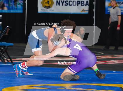 Thumbnail 1 in NYSPHSAA Wrestling Championships Consolation Rounds photogallery.