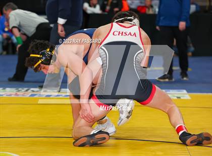 Thumbnail 3 in NYSPHSAA Wrestling Championships Consolation Rounds photogallery.