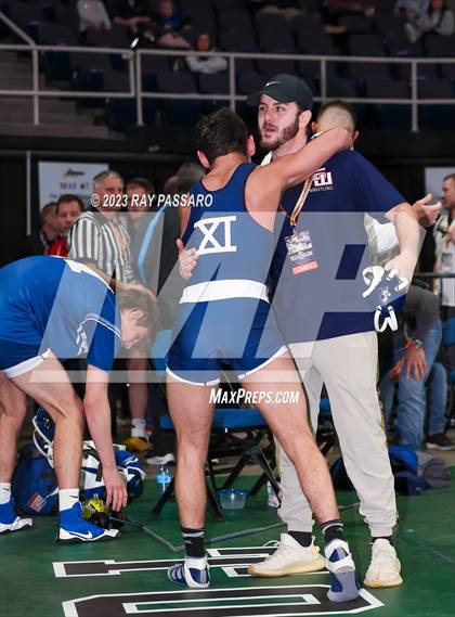 Thumbnail 3 in NYSPHSAA Wrestling Championships Consolation Rounds photogallery.