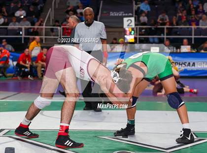 Thumbnail 3 in NYSPHSAA Wrestling Championships Consolation Rounds photogallery.