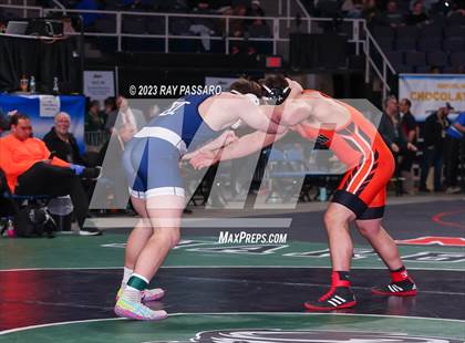 Thumbnail 3 in NYSPHSAA Wrestling Championships Consolation Rounds photogallery.