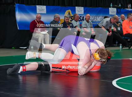 Thumbnail 1 in NYSPHSAA Wrestling Championships Consolation Rounds photogallery.