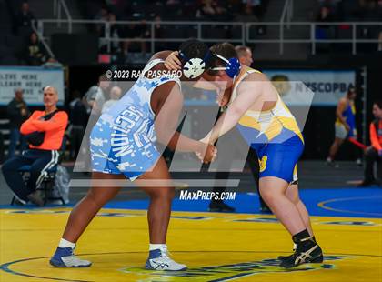 Thumbnail 3 in NYSPHSAA Wrestling Championships Consolation Rounds photogallery.