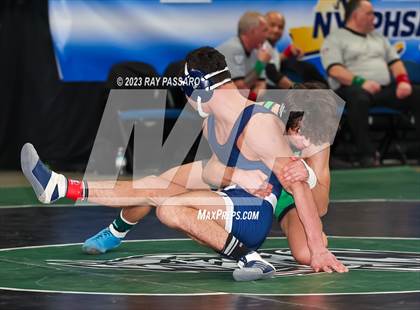 Thumbnail 1 in NYSPHSAA Wrestling Championships Consolation Rounds photogallery.