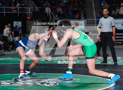 Thumbnail 3 in NYSPHSAA Wrestling Championships Consolation Rounds photogallery.