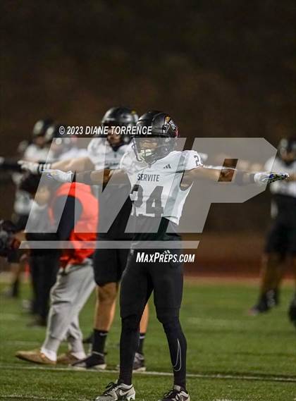 Thumbnail 3 in Servite vs Mission Viejo (CIF-SS D2 Final) photogallery.