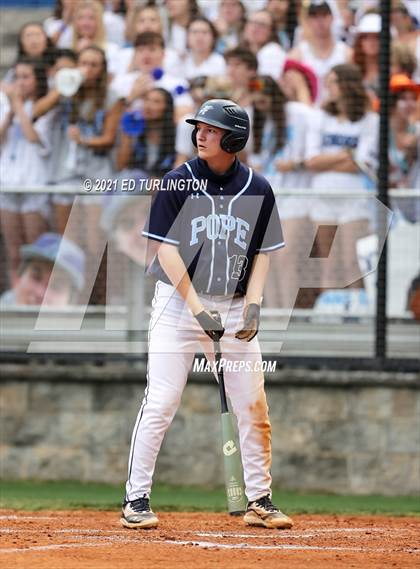 Thumbnail 2 in Lassiter vs. Pope (GHSA 6A Semi-Final Game 2) photogallery.