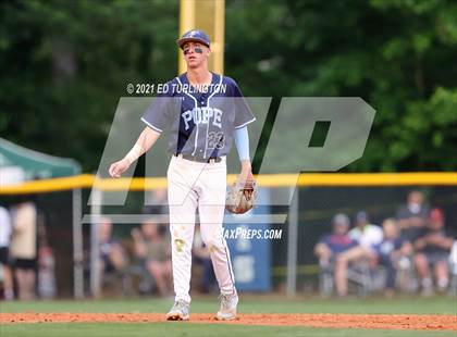 Thumbnail 2 in Lassiter vs. Pope (GHSA 6A Semi-Final Game 2) photogallery.