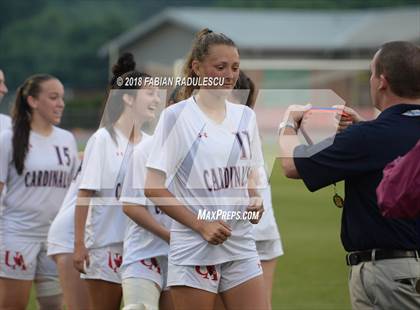 Thumbnail 1 in Franklin Academy vs. Union Academy (NCHSAA 1A Final) photogallery.