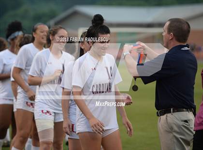 Thumbnail 3 in Franklin Academy vs. Union Academy (NCHSAA 1A Final) photogallery.
