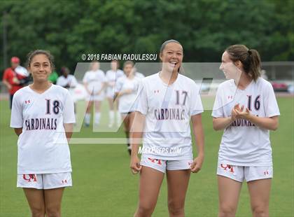 Thumbnail 1 in Franklin Academy vs. Union Academy (NCHSAA 1A Final) photogallery.