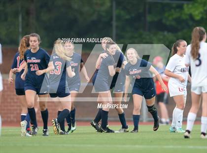 Thumbnail 2 in Franklin Academy vs. Union Academy (NCHSAA 1A Final) photogallery.