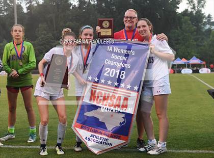 Thumbnail 3 in Franklin Academy vs. Union Academy (NCHSAA 1A Final) photogallery.