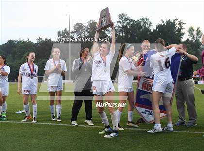 Thumbnail 2 in Franklin Academy vs. Union Academy (NCHSAA 1A Final) photogallery.
