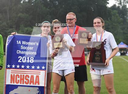 Thumbnail 1 in Franklin Academy vs. Union Academy (NCHSAA 1A Final) photogallery.