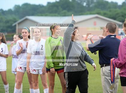 Thumbnail 1 in Franklin Academy vs. Union Academy (NCHSAA 1A Final) photogallery.