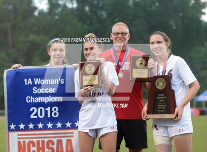 Thumbnail 2 in Franklin Academy vs. Union Academy (NCHSAA 1A Final) photogallery.