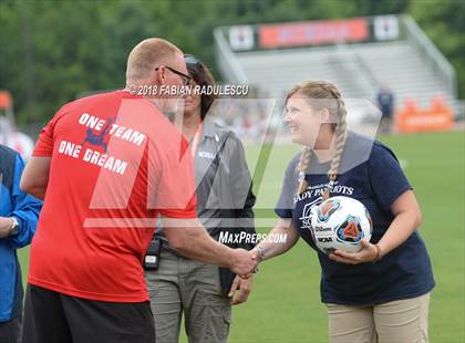 Thumbnail 2 in Franklin Academy vs. Union Academy (NCHSAA 1A Final) photogallery.