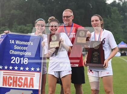 Thumbnail 2 in Franklin Academy vs. Union Academy (NCHSAA 1A Final) photogallery.