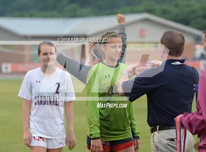 Thumbnail 2 in Franklin Academy vs. Union Academy (NCHSAA 1A Final) photogallery.