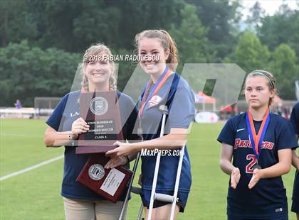Thumbnail 3 in Franklin Academy vs. Union Academy (NCHSAA 1A Final) photogallery.