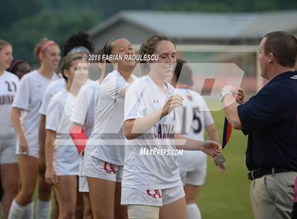 Thumbnail 2 in Franklin Academy vs. Union Academy (NCHSAA 1A Final) photogallery.