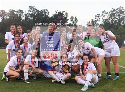 Thumbnail 3 in Franklin Academy vs. Union Academy (NCHSAA 1A Final) photogallery.