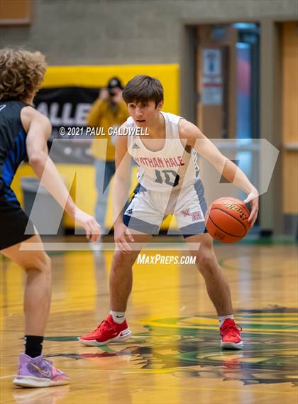 Thumbnail 1 in Nathan Hale vs South Medford (Hardwood Invite 1st Round) photogallery.