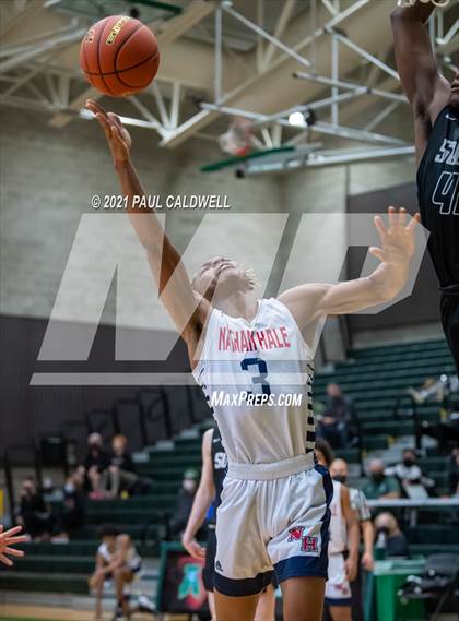 Thumbnail 1 in Nathan Hale vs South Medford (Hardwood Invite 1st Round) photogallery.