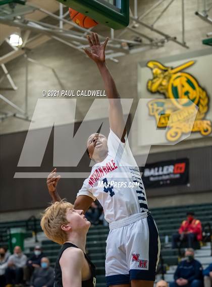 Thumbnail 3 in Nathan Hale vs South Medford (Hardwood Invite 1st Round) photogallery.