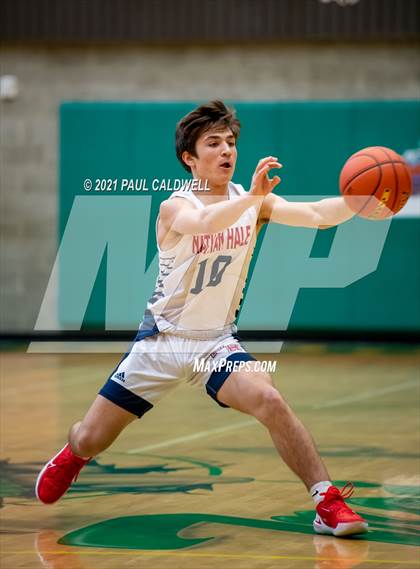 Thumbnail 3 in Nathan Hale vs South Medford (Hardwood Invite 1st Round) photogallery.