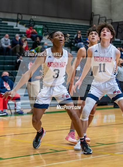Thumbnail 1 in Nathan Hale vs South Medford (Hardwood Invite 1st Round) photogallery.