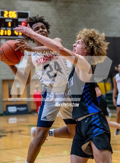 Thumbnail 3 in Nathan Hale vs South Medford (Hardwood Invite 1st Round) photogallery.