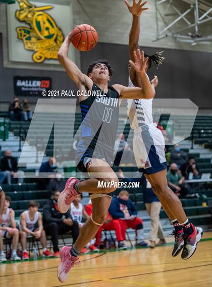Thumbnail 1 in Nathan Hale vs South Medford (Hardwood Invite 1st Round) photogallery.