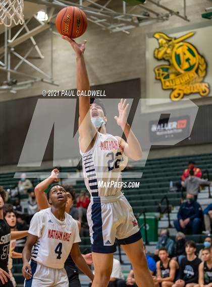 Thumbnail 2 in Nathan Hale vs South Medford (Hardwood Invite 1st Round) photogallery.