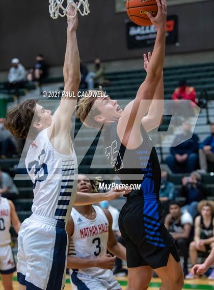 Thumbnail 3 in Nathan Hale vs South Medford (Hardwood Invite 1st Round) photogallery.