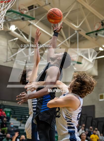Thumbnail 1 in Nathan Hale vs South Medford (Hardwood Invite 1st Round) photogallery.